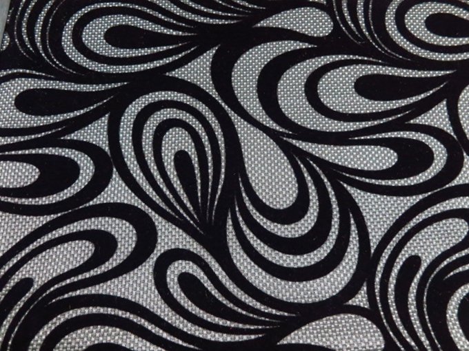 flocked fabric for upholstery