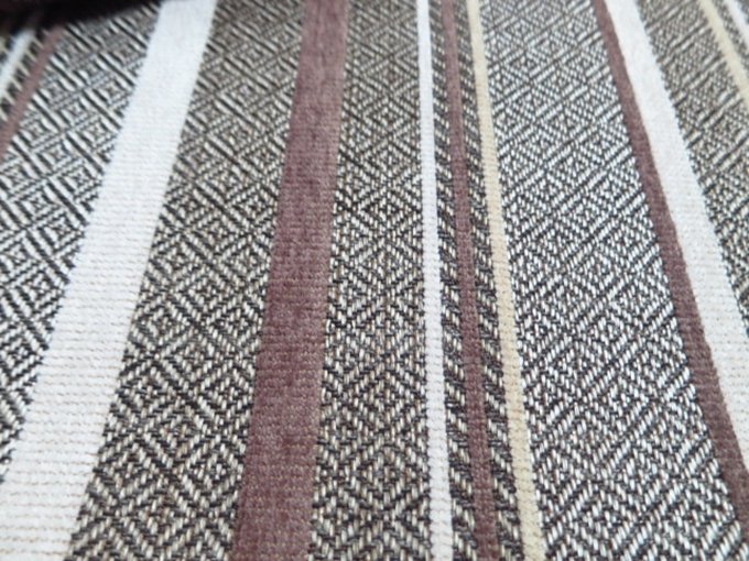 Sofa Fabric Upholstery Curtain Manufacturer 100 Stripe Fabric